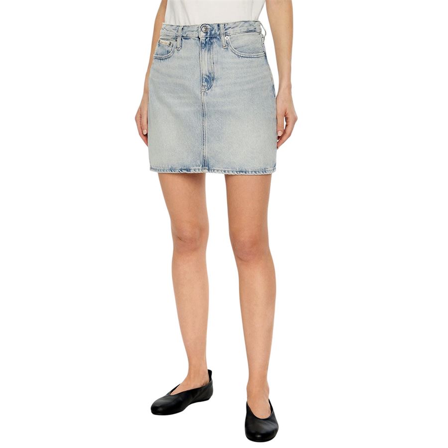 Regular mini skirt gonna in jeans da donna Calvin Klein | J20J2245341AA